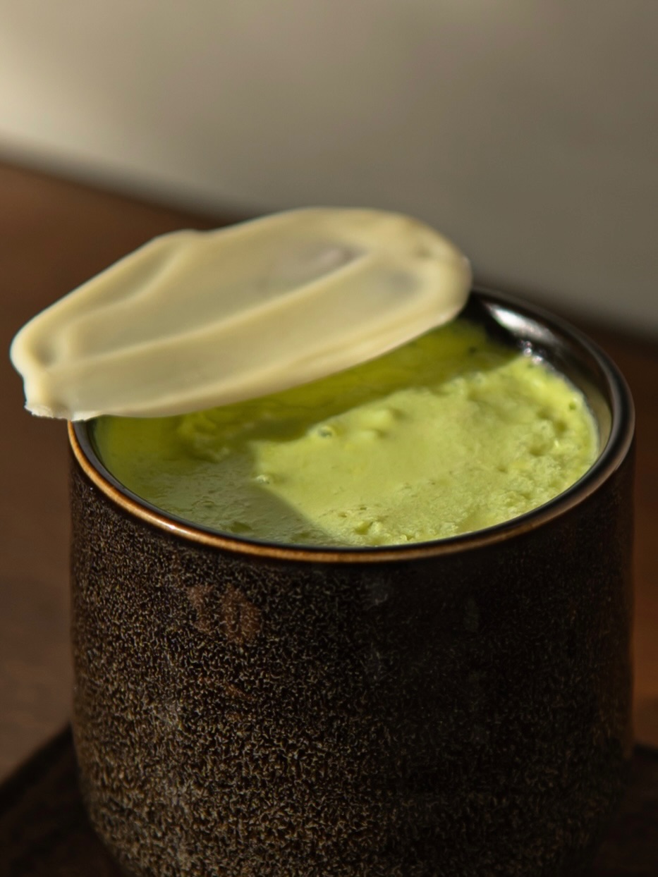 Matcha & Pistachio cocktail